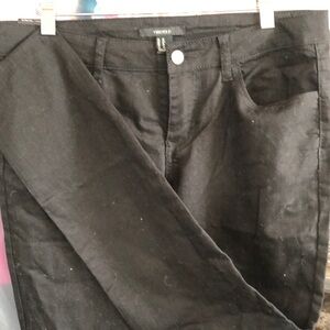Forever 21 Black Skinny Ankle Jeans